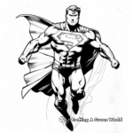 The Power of Superman: Superpowers Coloring Pages 3