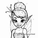 Tinkerbell Fairy Friends Coloring Pages 1