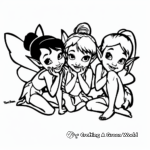 Tinkerbell Fairy Friends Coloring Pages 4