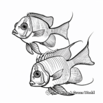 Tropical Fish Aquarium Coloring Pages 2