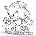 Vibrant Sonic the Hedgehog Movie Scene Coloring Pages 2