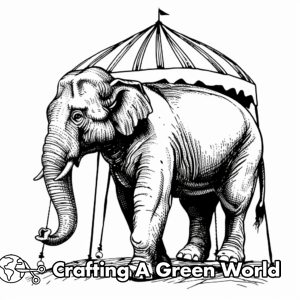 Elephant Coloring Pages - Free &amp; Printable!