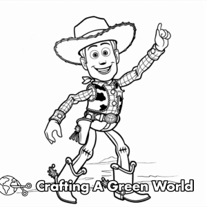 Woody Coloring Pages - Free &amp; Printable!