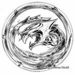 Abstract Dragoon Beyblade Coloring Pages for Artists 4