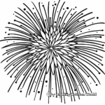 Amazing Carnival Fireworks Coloring Pages 3
