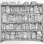 Amazing Spiral Bookshelf Coloring Pages 4