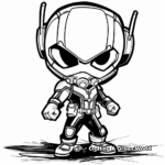 Ant-Man Miniscule Adventure Coloring Pages 1