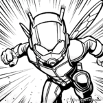 Ant-Man Miniscule Adventure Coloring Pages 2