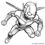 Ant-Man Miniscule Adventure Coloring Pages 4