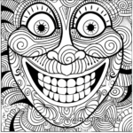 Artistic Doodle Art Detailed coloring pages 2