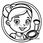 Beautiful Blush Coloring Pages for Kids 4