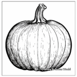 Blank Pumpkin Farm Coloring Pages 1
