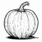 Blank Pumpkin Patch Coloring Pages 1