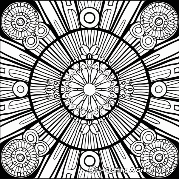 Funky Coloring Pages - Free &amp; Printable!