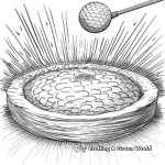 Catch the Ball: Hole-in-One Golf Coloring Pages 3