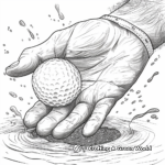 Catch the Ball: Hole-in-One Golf Coloring Pages 4