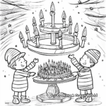 Celebrate with Hanukkah Coloring Pages 4