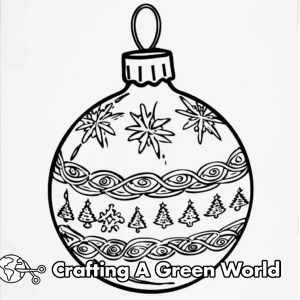 Old-fashioned Christmas Coloring Pages - Free &amp; Printable!