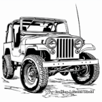 Classic Jeep Vehicle Coloring Pages 2
