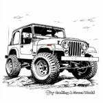 Classic Jeep Vehicle Coloring Pages 3