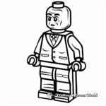 Classic Lego Man Coloring Pages 1