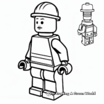 Classic Lego Man Coloring Pages 2