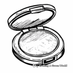 Classic Powder Compact Coloring Pages 2
