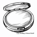 Classic Powder Compact Coloring Pages 3