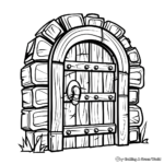 Classic Roblox Door Coloring Pages 2
