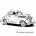 Classic Vintage Car Coloring Pages 1