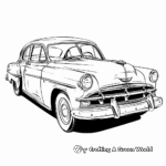 Classic Vintage Car Coloring Pages 2