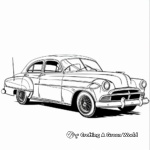 Classic Vintage Car Coloring Pages 4