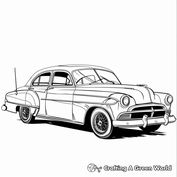 Vintage Coloring Pages - Free & Printable!