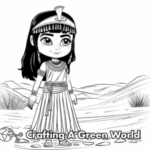 Cleopatra Coloring Pages - Free & Printable!
