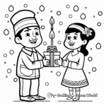 Color and Learn: Kwanzaa Themed Coloring Pages 2