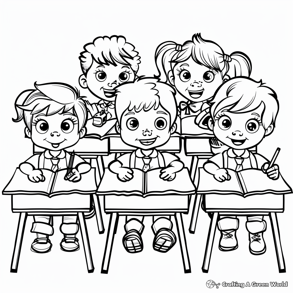 Coloring Pages For Elementary School Students