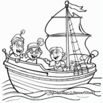Columbus Day Celebration Coloring Pages 3