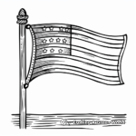 Columbus Day Flag Coloring Pages 2