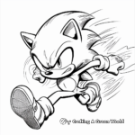 Comic Style Sonic Boom Coloring Pages 1