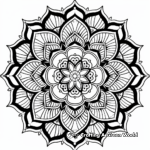 Complex Detailed Mandala Coloring Pages 2