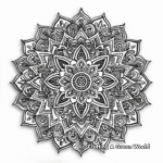 Complex Detailed Mandala Coloring Pages 3