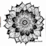 Complex Detailed Mandala Coloring Pages 4