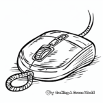 Computer Mouse Coloring Pages 4