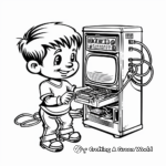 Computer Technician Working Coloring Pages 3