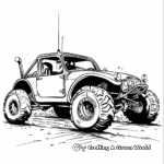 Cool Dune Buggy Coloring Pages 2