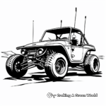 Cool Dune Buggy Coloring Pages 4