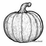 Creative Abstract Blank Pumpkin Coloring Pages 3