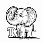 Creative Alphabet Animal Coloring Pages 2