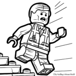 Creative Lego Bricks Coloring Pages 1