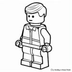 Creative Lego Bricks Coloring Pages 3